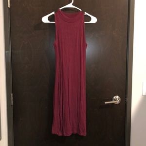 Maroon dress
